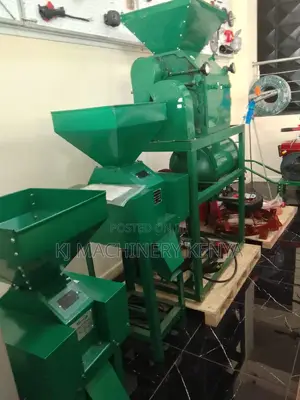 Heavy Duty Roller Mill With Pre-Crusher Electric Powered
