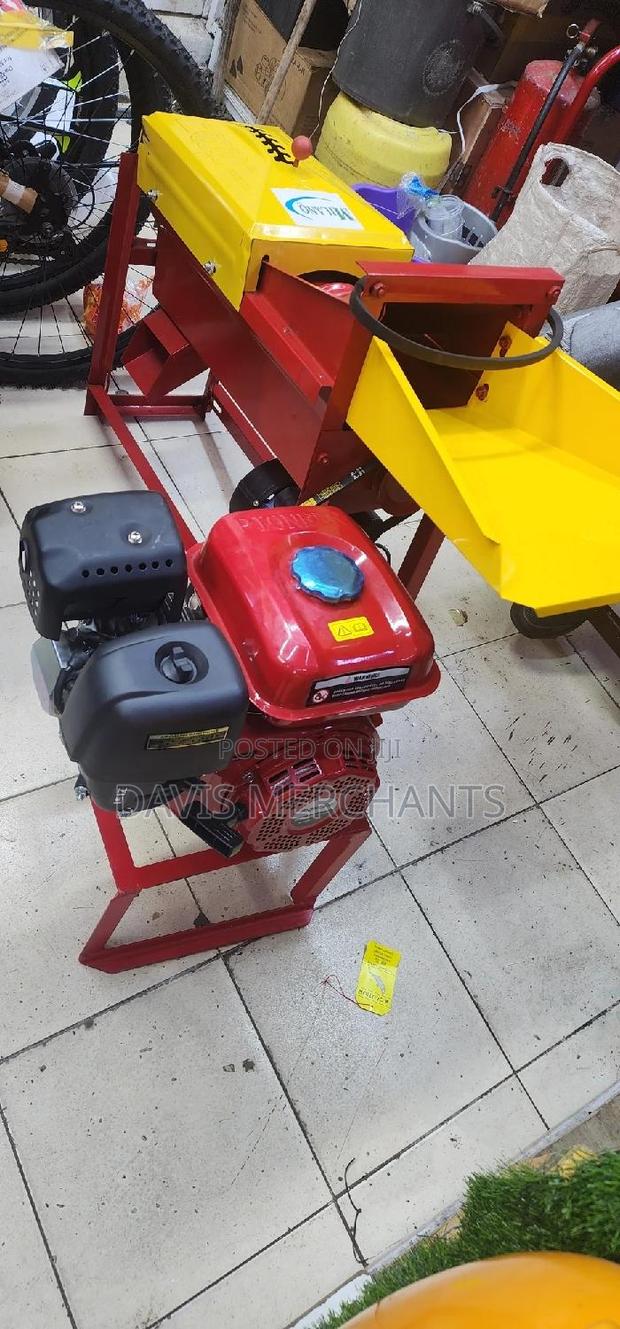 Petrol Driven Maize Sheller With Gear - main view