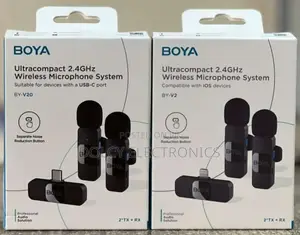 Boya BY-V20 Ultracompact 2.4 GHZ Wireless Microphone System