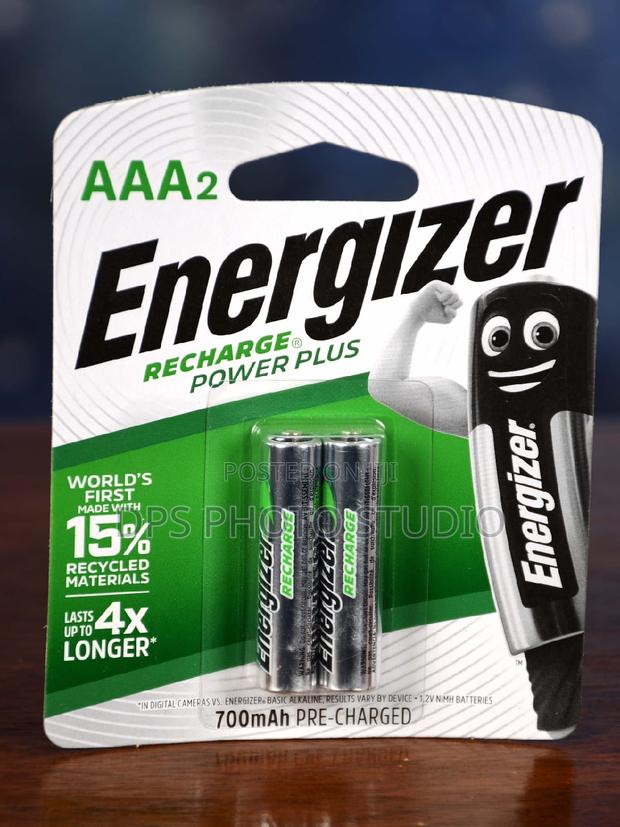 Energizer AAA 2 Pack Rechargeable Power Plus - thumbnail 2