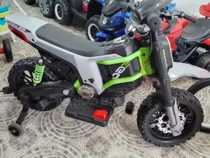Classic Designed_ Ride on Toy Motorbike!