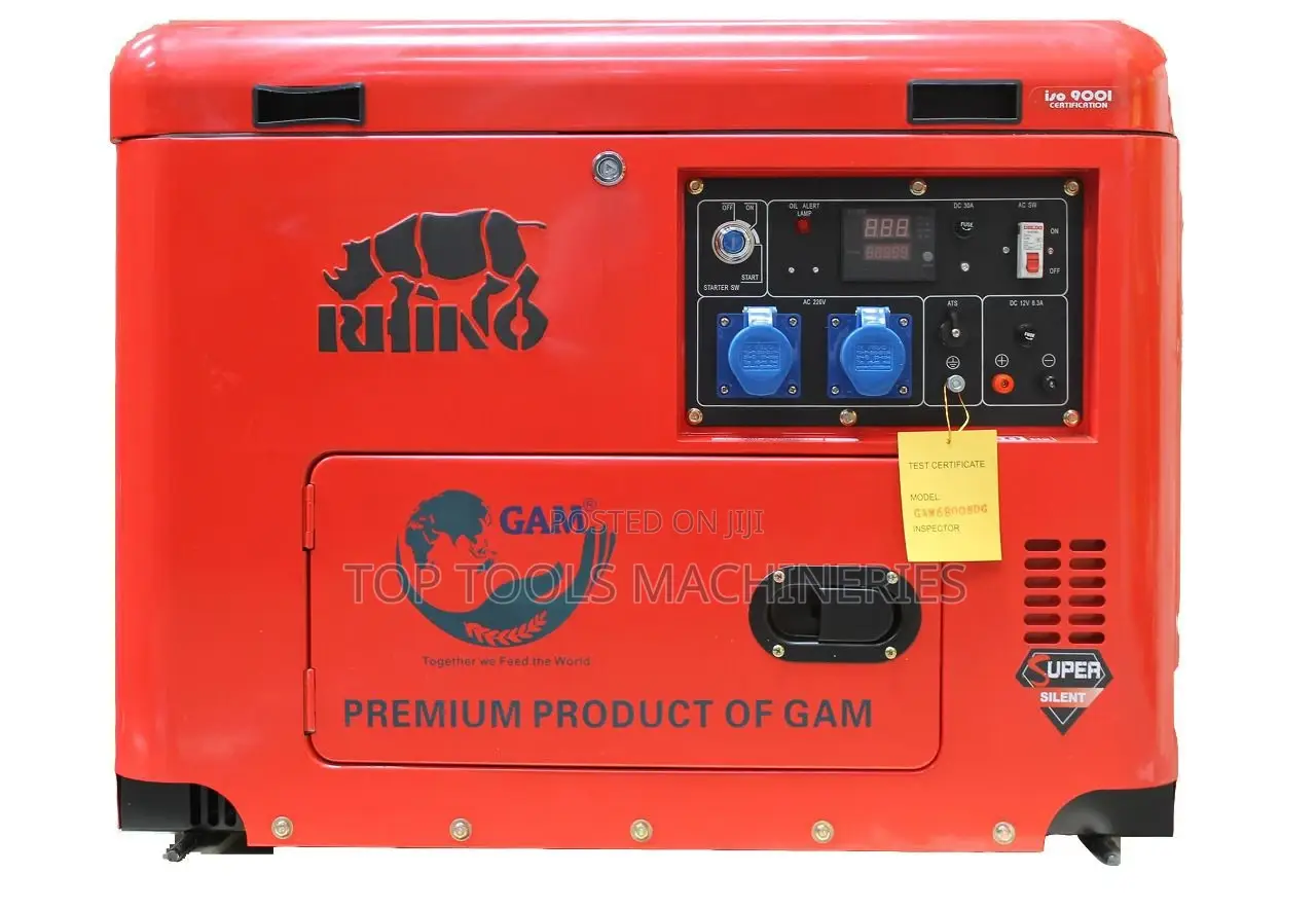 Rhino Silent Generator 10KVA With ATS
