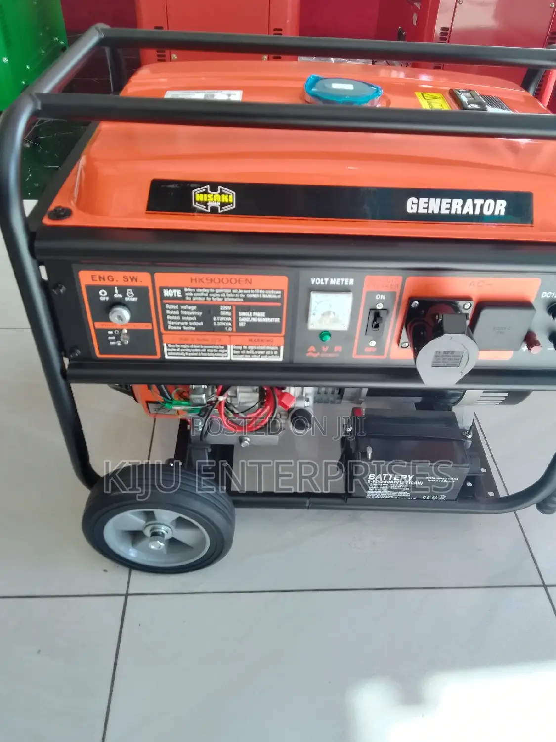 Generator Machine Available 9.5kva