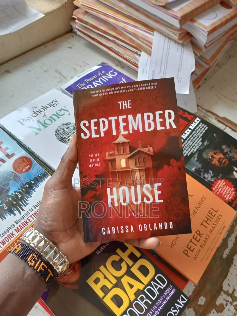 The September House Book by Carissa Orlando