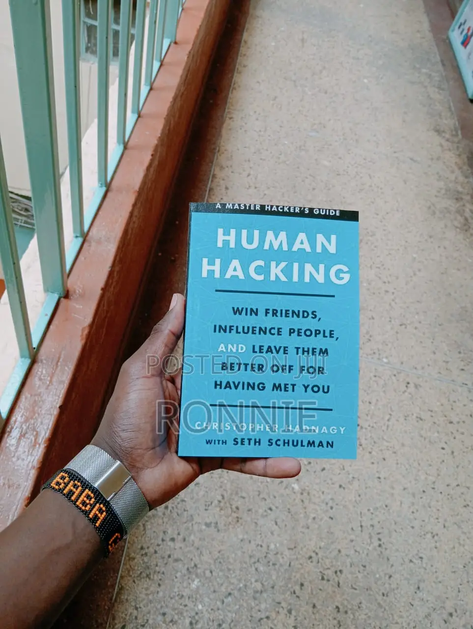 Human Hacking Book by Christopher Hadnagy and Seth Schulman
