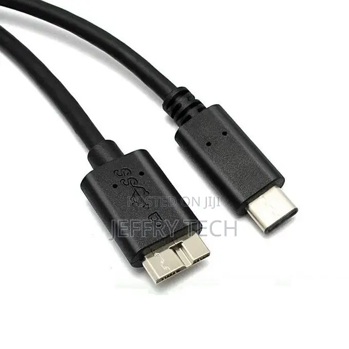 Hard Drive Cable,USB 3.1 Type-C Male to USB 3.0 Micro-B Male