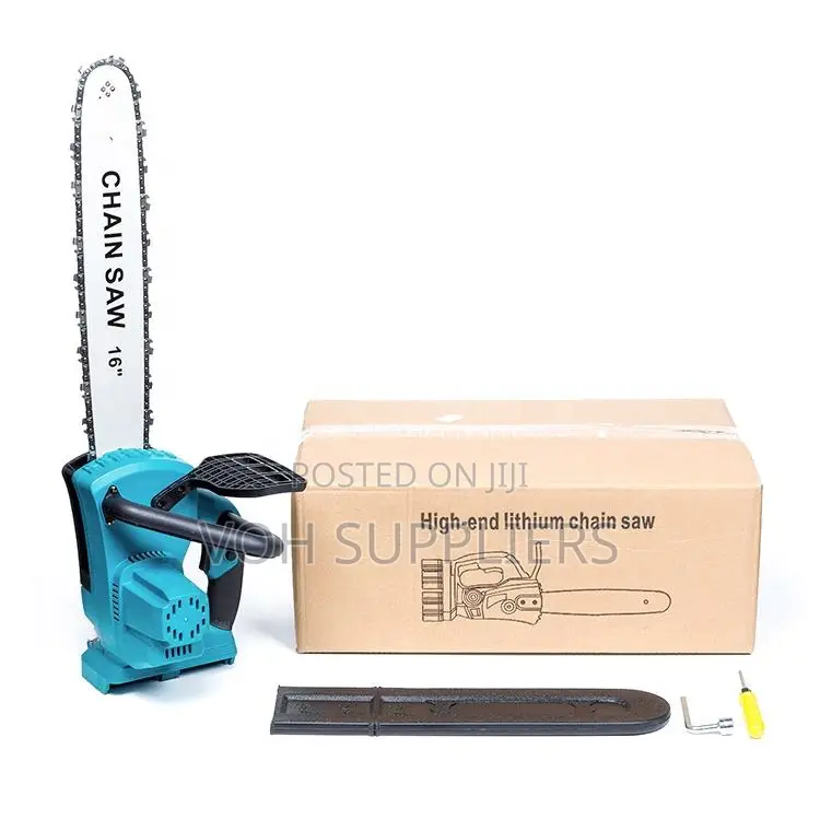 16-Inch Brushless Chainsaw, Portable Battery Operated Chains
