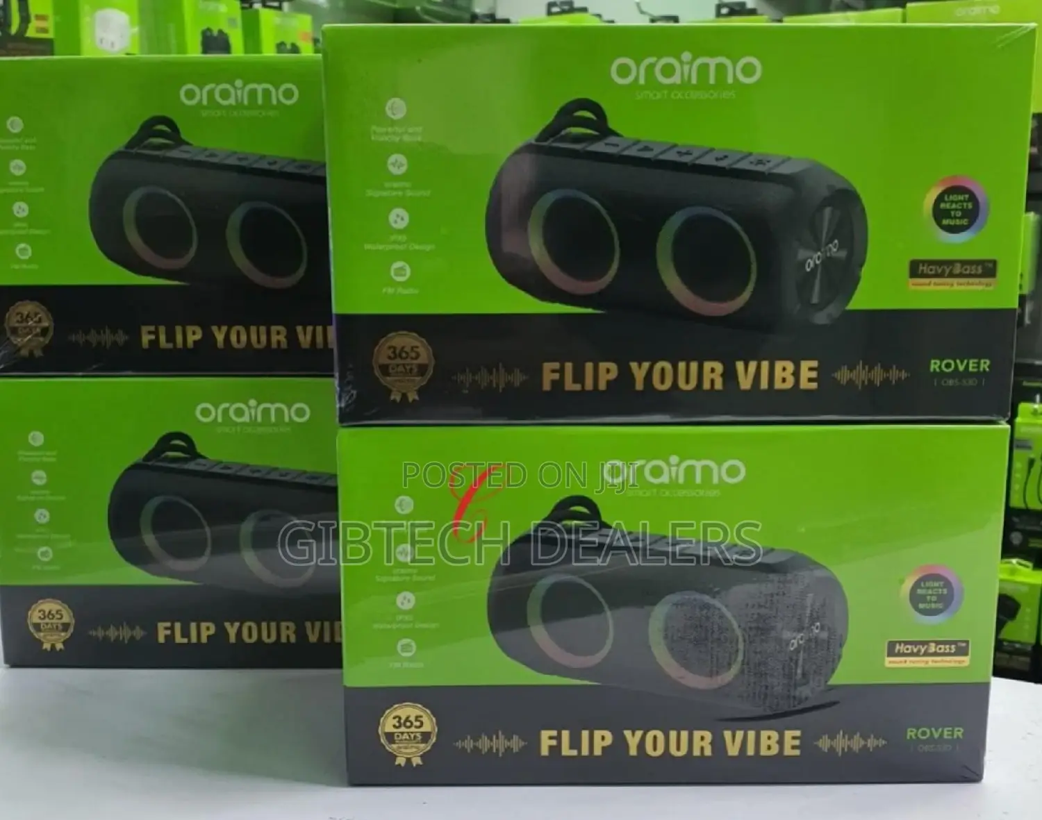  Oraimo Rover Obs-53d Flip Vibe Speaker