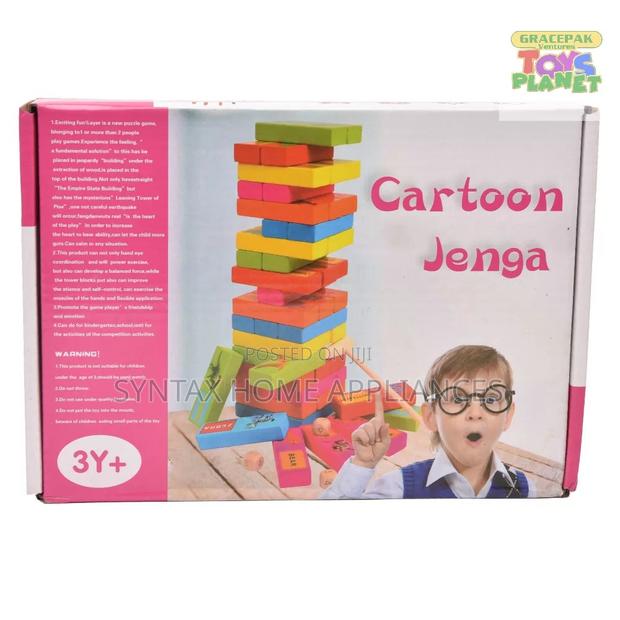 Cartoon Jenga