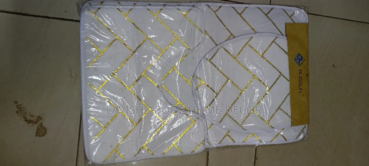 Bathroom Mat 3 in 1