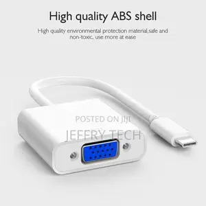 Usb C to Vga Adapter,Type C to Vga Adapter Compatible for Ma