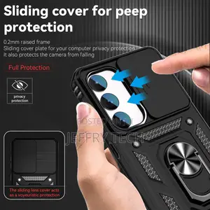 Grip and Camera Lens Protector for Samsung Galaxy S23 Ultra