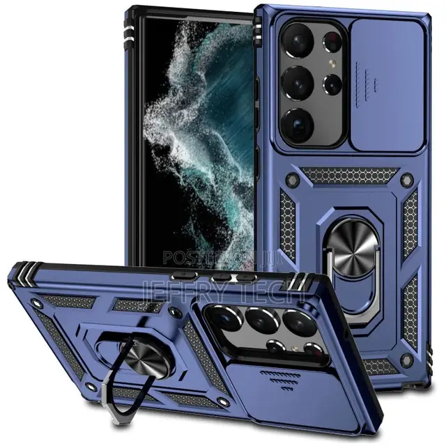 Samsung Galaxy S23 Ultra Miltary Grade Hybrid Case With Ring
