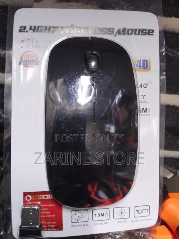2.4GHZ Wireless Mouse With USB Receiver, High Sensitivity - main view