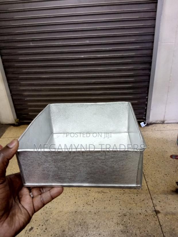 Aluminium Cake Tin/Jua Kali Baking Tin/8''×3 Baking Tin 1kg - main view