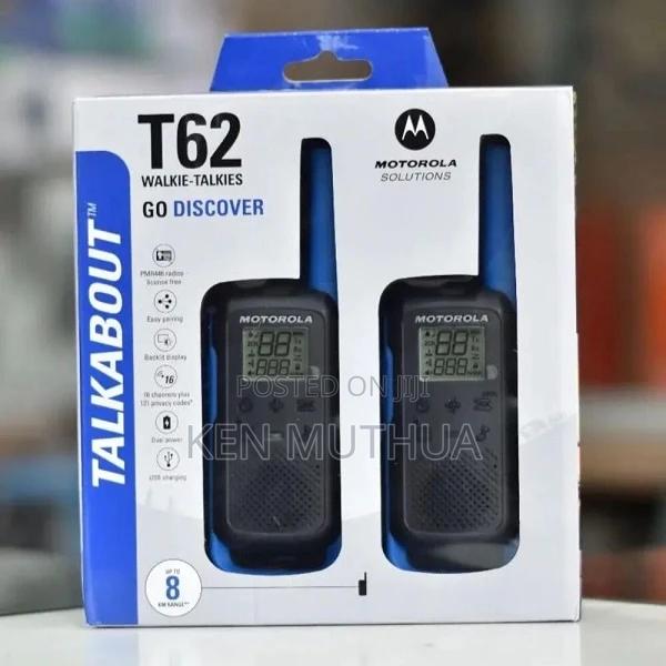 Motorola T62 Walkie Talkie - main view