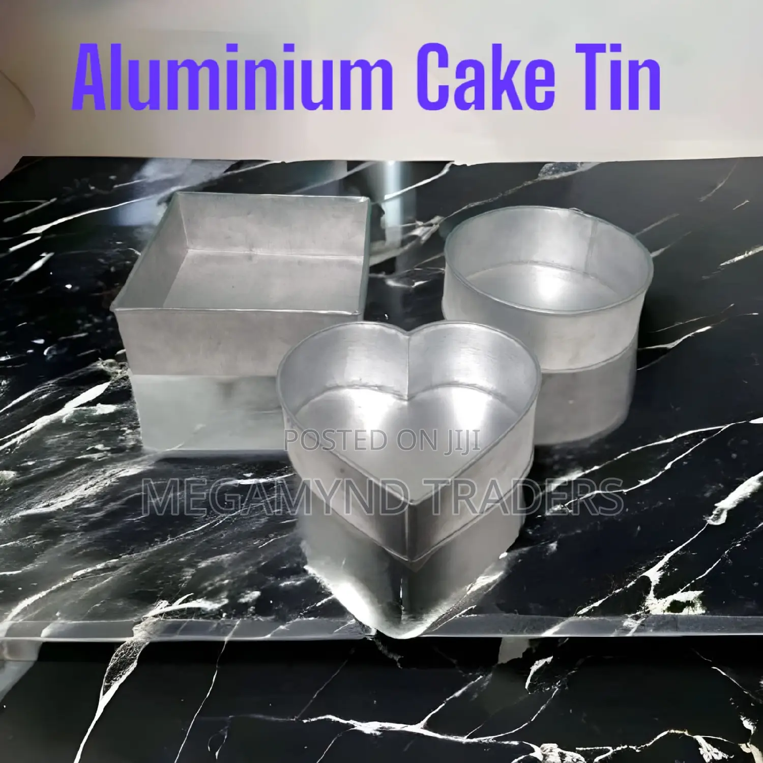 Aluminium Cake Tin/Jua Kali Baking Tin/8''×3 Baking Tin 1kg