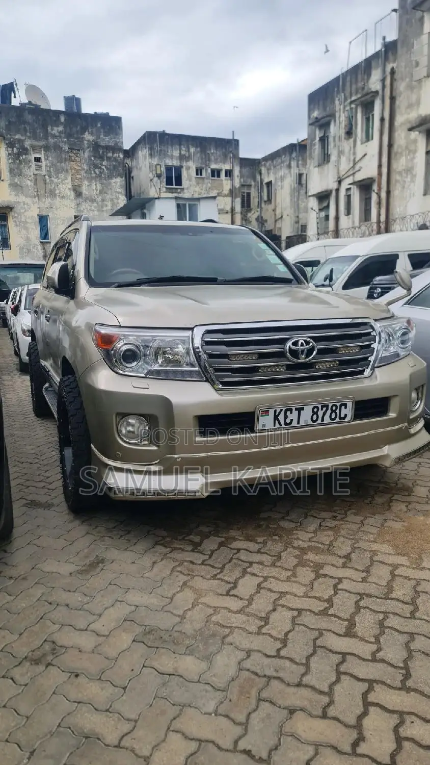 Toyota Land Cruiser 2011 Gold