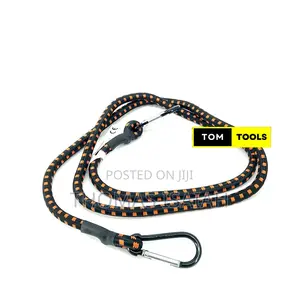 10mm X 1.5m Heavy Duty Mini Bungee Cord With Carabiners