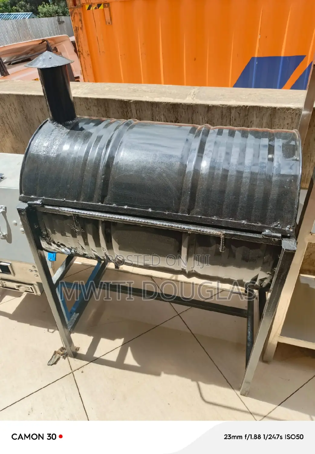 Drum Shape Nyama Choma Grill Jiko