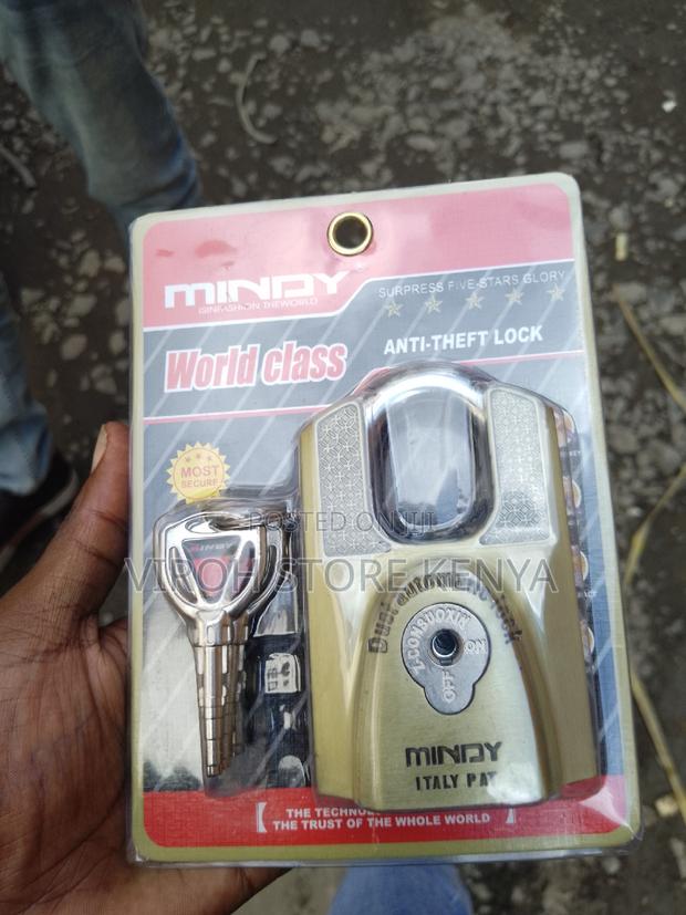 Mindy ITALY Padlock 70mm Anti-Theft Lock 4 Keys Padlock