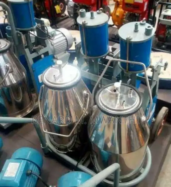 2 Bucket Milking Machine