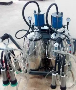 2 Bucket Milking Machine
