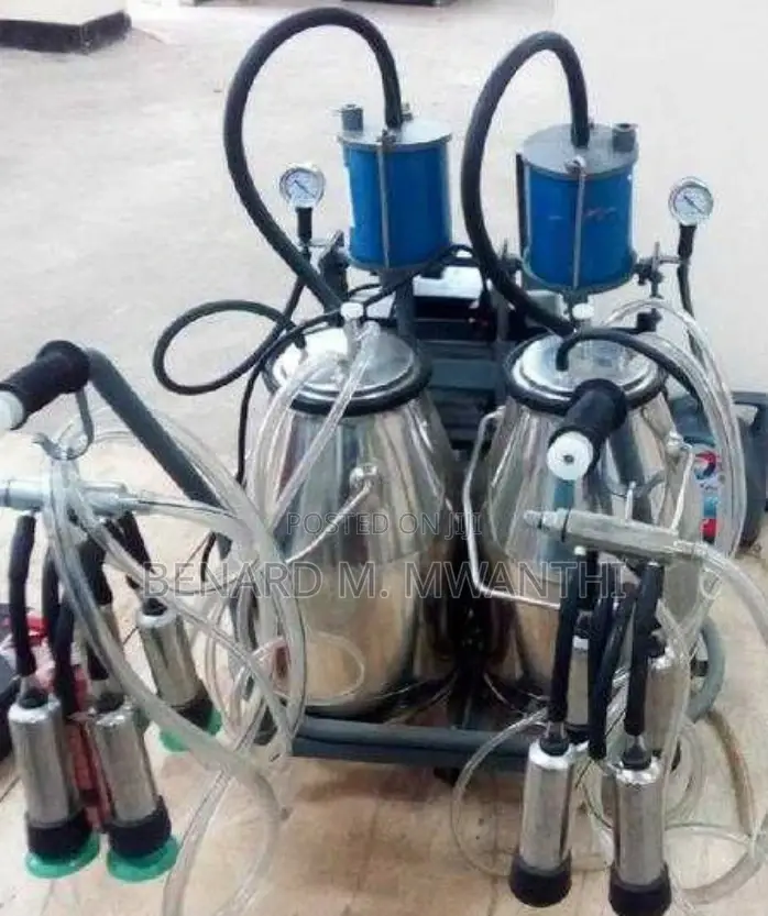 2 Bucket Milking Machine