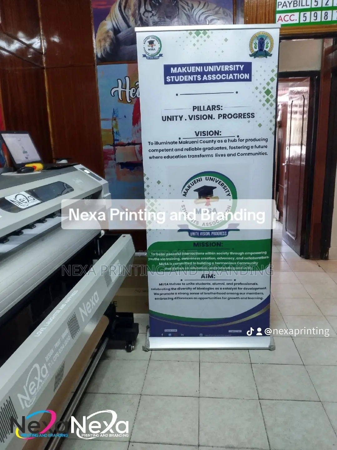 Most Preferred Printed Broadbase Roll Out Banner