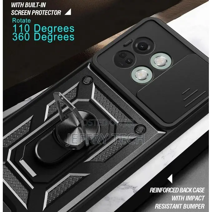 Oneplus 11R 5G (1+11)R Case,Sliding Camera Lens Cover 360° R