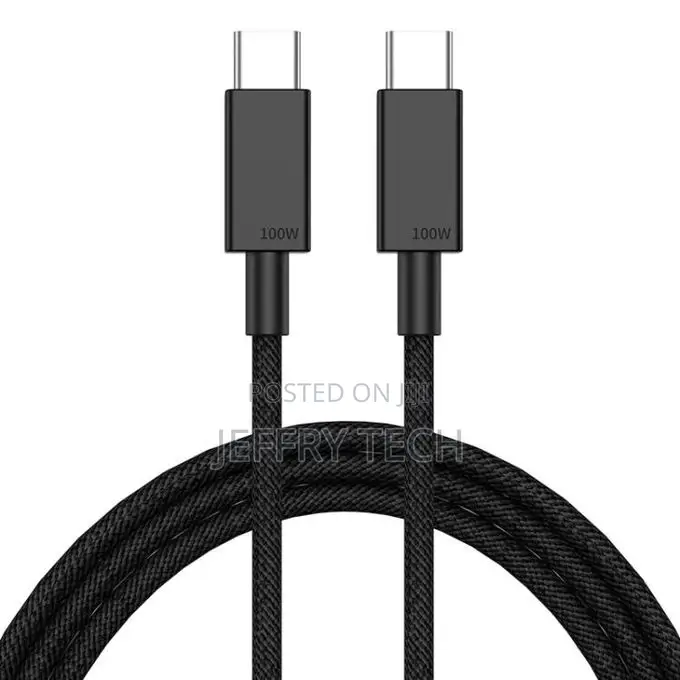 100W USB-C / Type-C to USB-C/Type-c Data Cable-