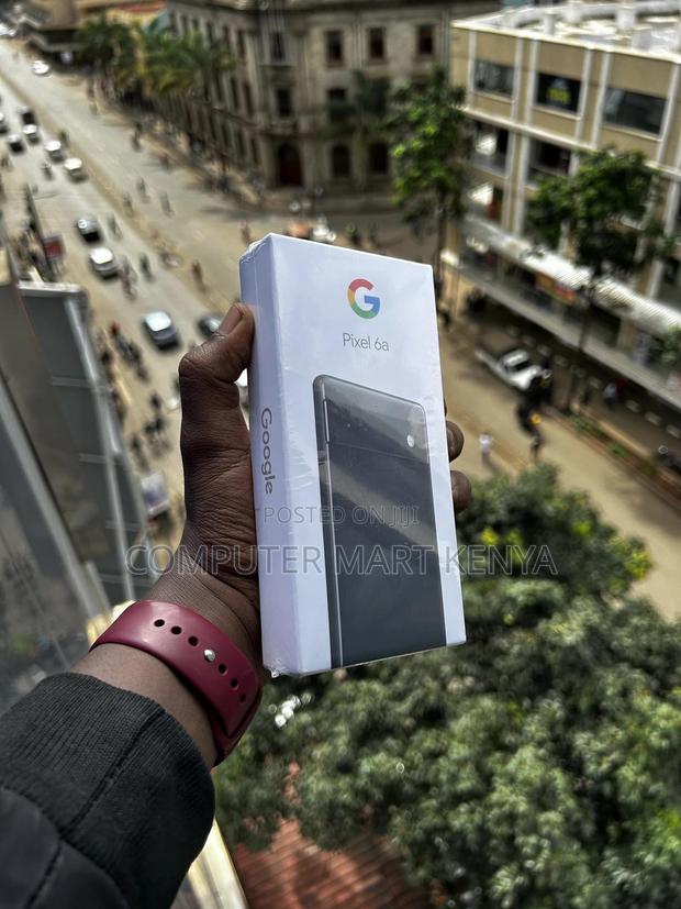New Google Pixel 6a 128 GB Black - thumbnail 4