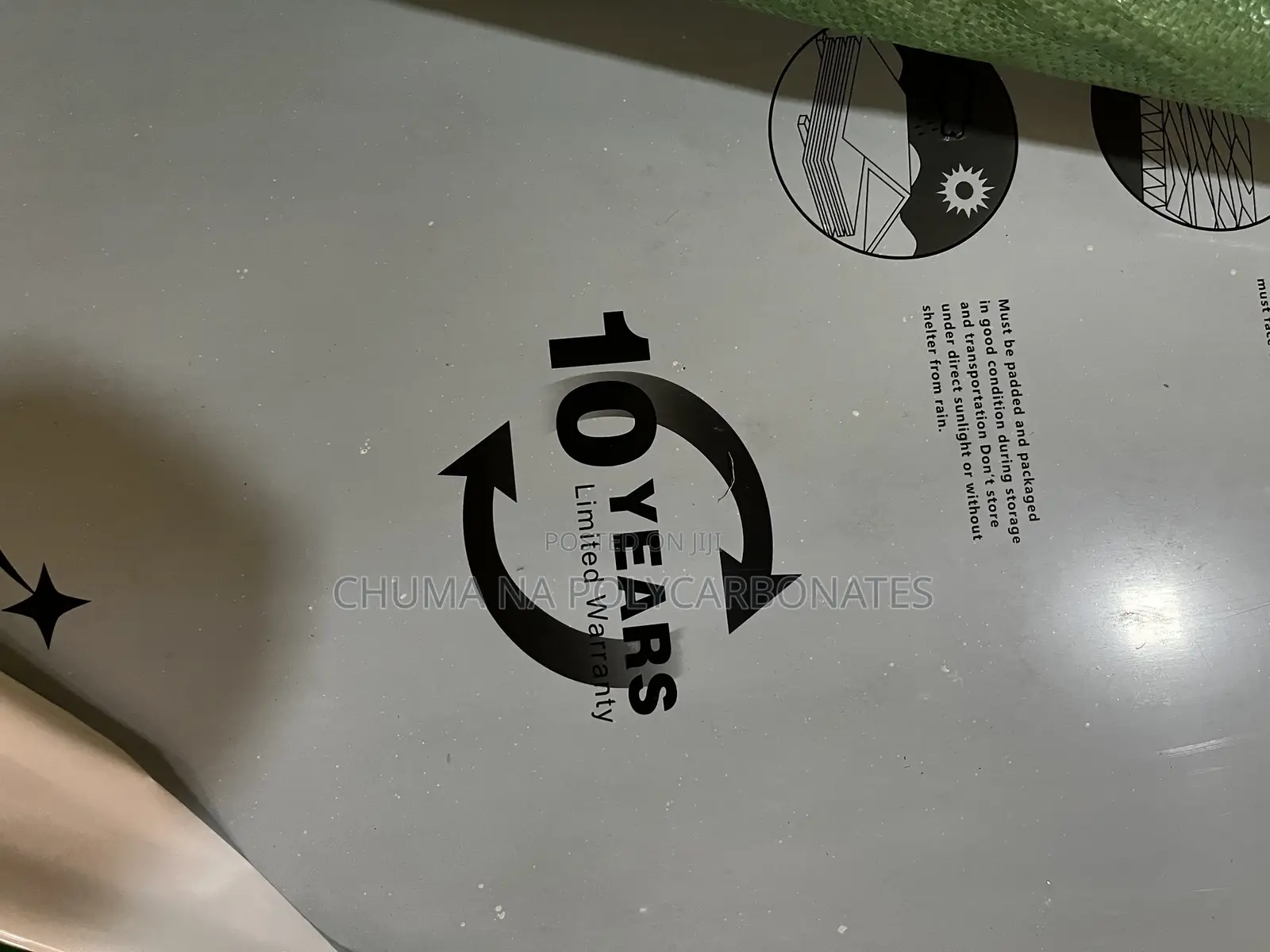 Solid Polycarbonate Sheets Green