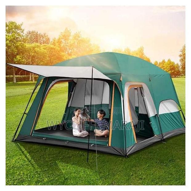 Family Tent With 2 Rooms Capacity 8 to 10 Person - main view