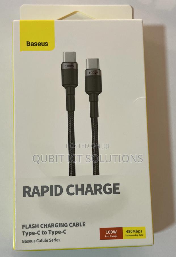 Baseus 100w Rapid Charge Usb-C Charging Cable - main view