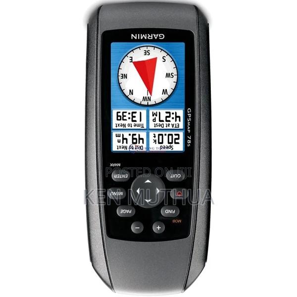 Garmin Gpsmap 78S - main view