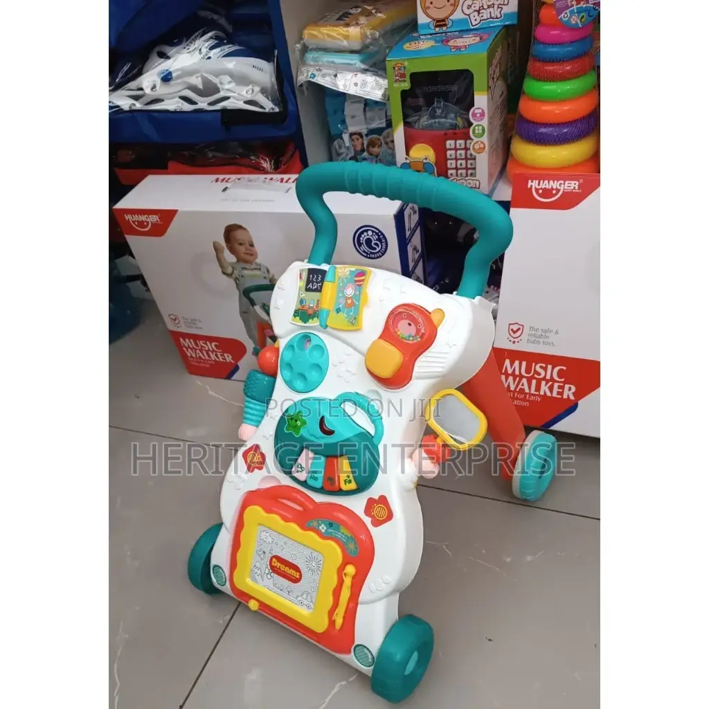 Baby Walker - Musical Push and Play