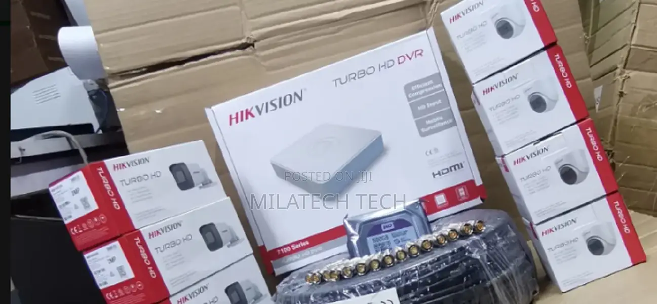 Hikvision 8 CCTV Cameras Complete System Kit Package