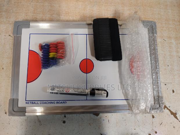 Netball Coaching Board 9X14" With Marker Magnet - thumbnail 3