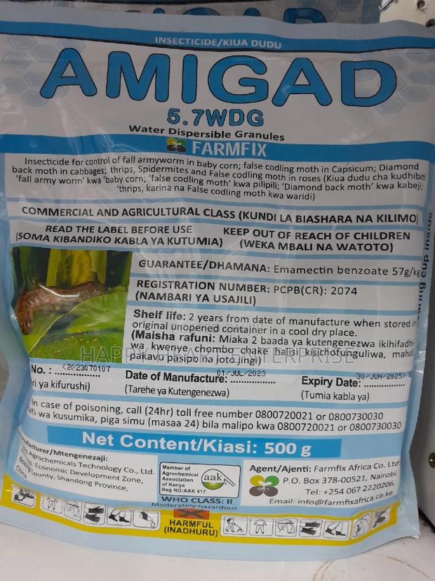 Amigad 5.7wdg Fall Armyworms Insecticide 500G