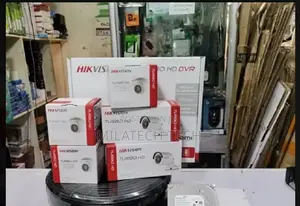 New 5 1080P 2MP Hikvision CCTV Cameras Complete Full Kit; 
