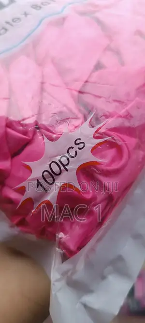 Pink Balloons for Decoration 100pcs, Other Colours Available