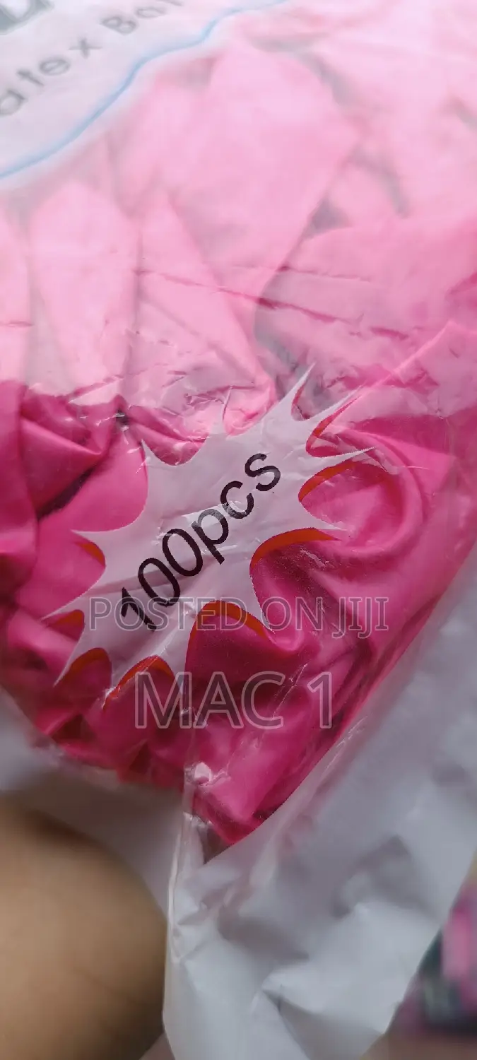 Pink Balloons for Decoration 100pcs, Other Colours Available