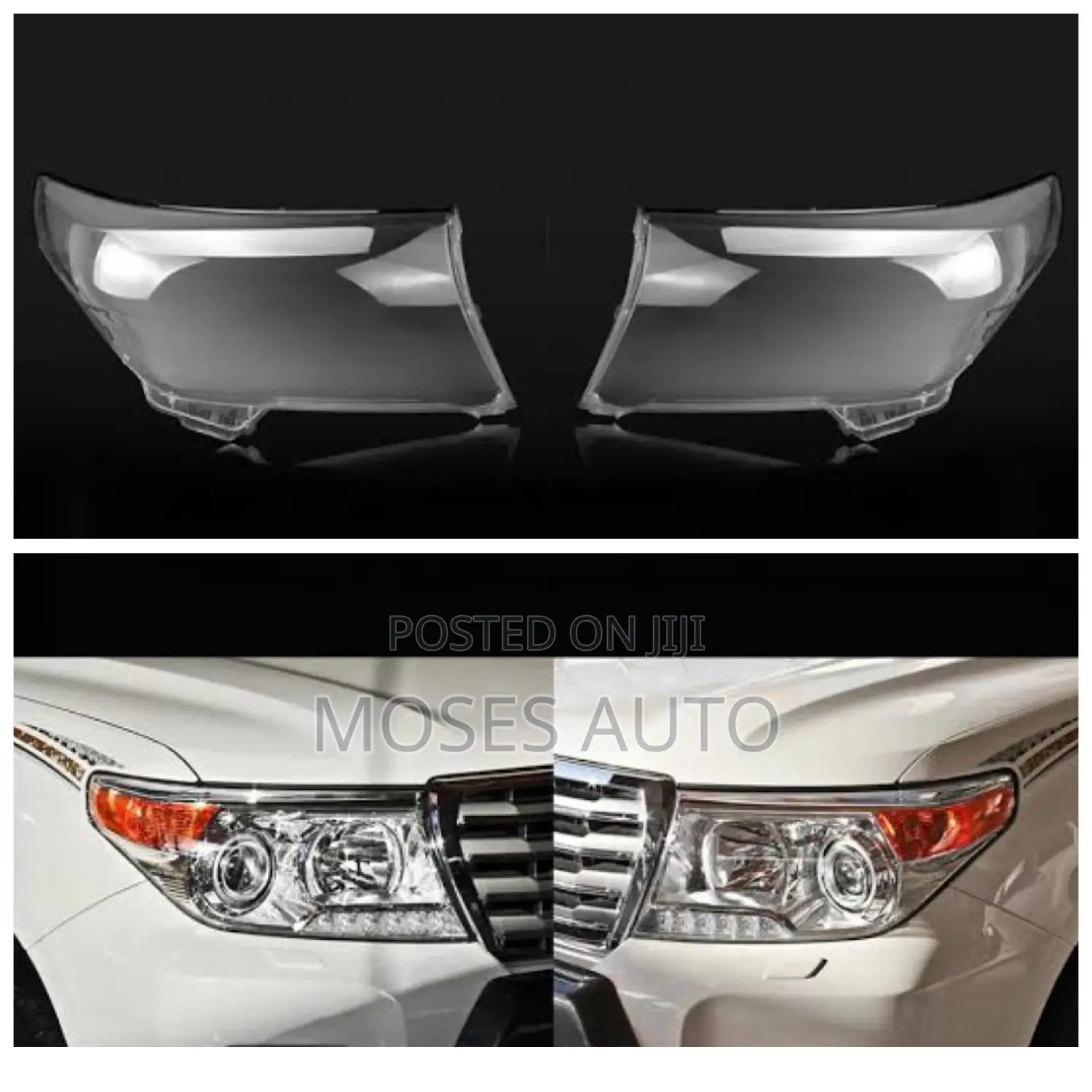 V8 200 Series Headlight Lens