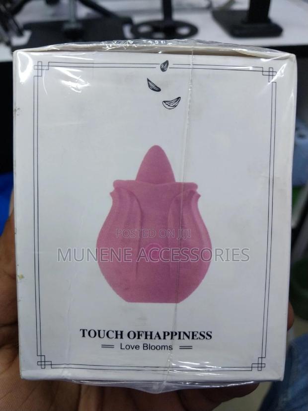 Rose Shape Clit Licker Massager Sextoy Silent Vibrator Women - main view