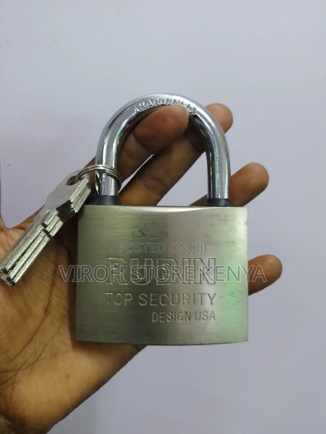 Rubin Top Security Padlock 75mm Water Resistant Gate Padlock