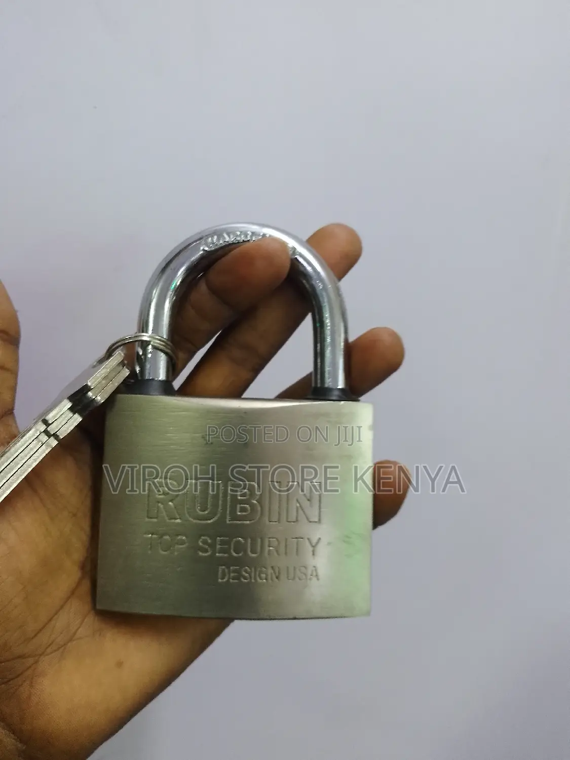 Rubin Top Security Padlock 75mm Water Resistant Gate Padlock