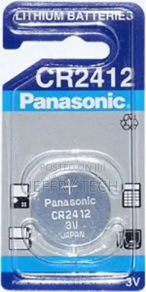 CR2412 Panasonic CR 2412 3V Coin Cell