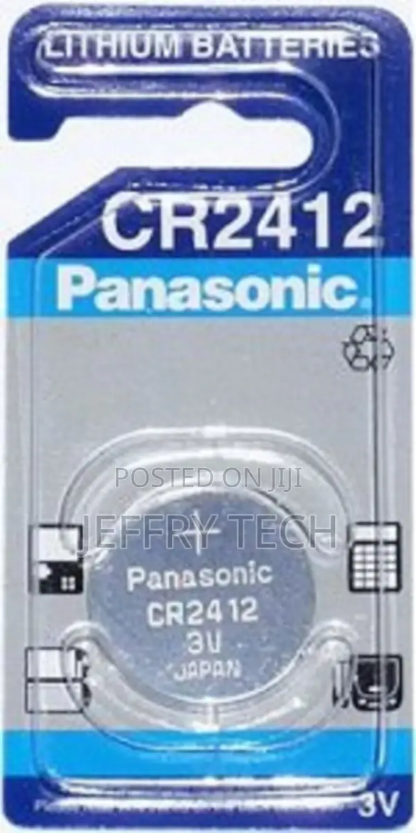 CR2412 Panasonic CR 2412 3V Coin Cell