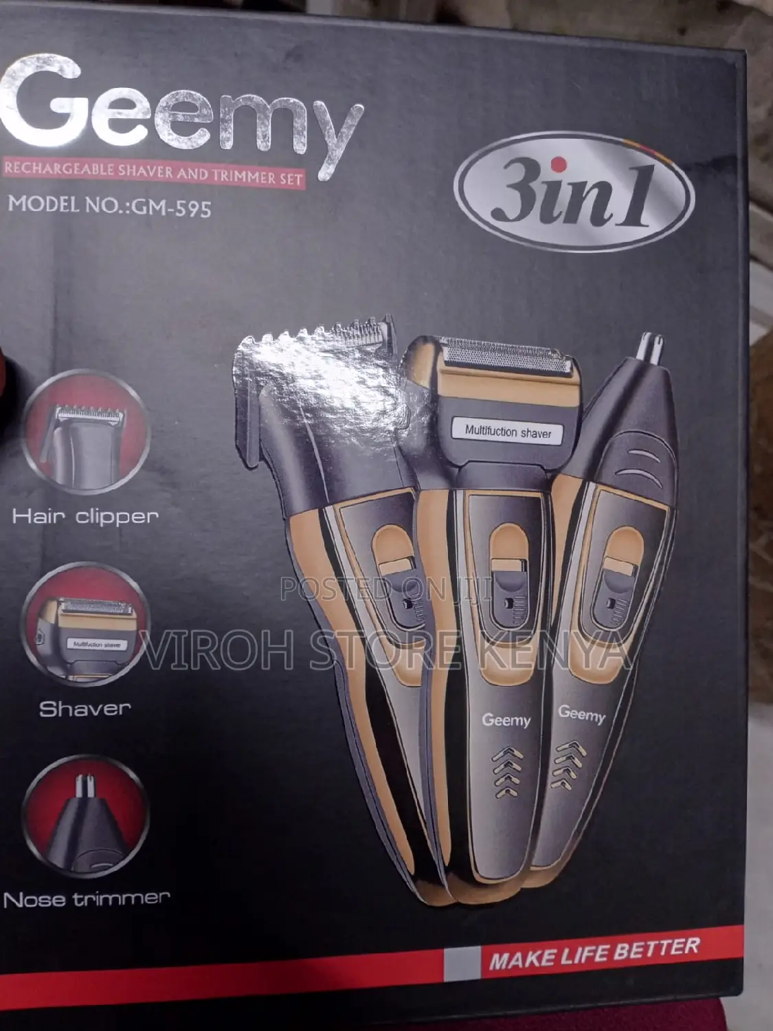 Nose Trimmer / Smoother / Trimmer All in One